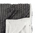 GIFTDECOR Manta Pana Gris Oscuro 36 x 36 x 8 cm (Set de 6)