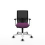 PIQUERAS Y CRESPO Silla de oficina Yunquera Morado/Negro