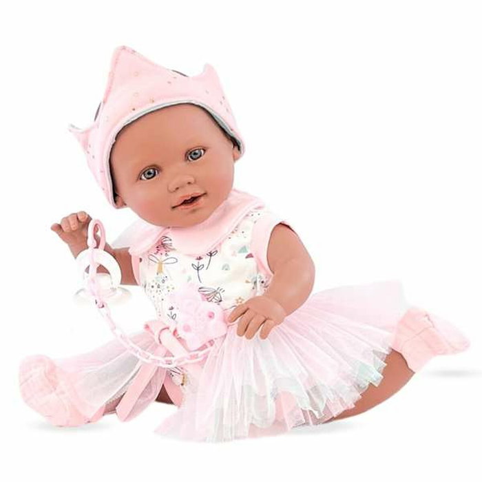 Berjuan Baby Marianna Llorón Muñeca Mulata Princesa 38 cm Berjuan Baby Marianna Llorón Muñeca Mulata Princesa 38 cm