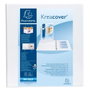 Exacompta Carpeta 4 Anillas Mixtas 60mm Kreacover Blanco A4+