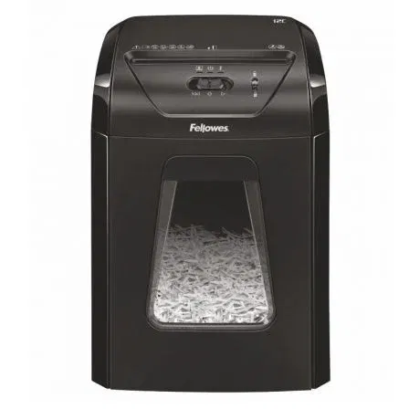 Fellowes Destructora 12C Corte en Partículas 4 x 40mm Negra