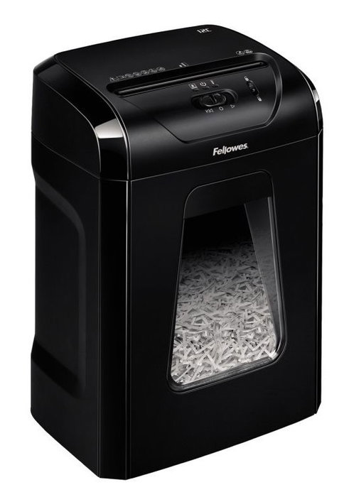 Fellowes Powershred 12C Destructora de papel Corte en Partículas Negra Fellowes Powershred 12C Destructora de papel Corte en Partículas Negra