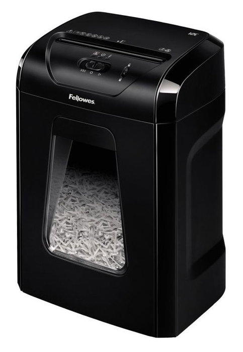 Fellowes Powershred 12C Destructora de papel Corte en Partículas Negra Fellowes Powershred 12C Destructora de papel Corte en Partículas Negra