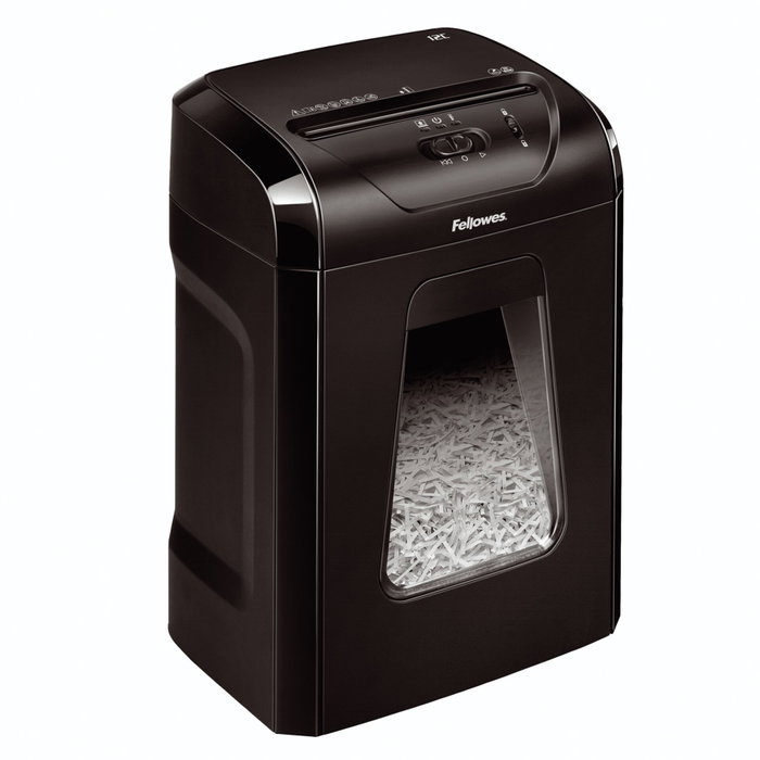 Fellowes 12C Destructora de papel, corte en partículas, Negro Fellowes 12C Destructora de papel, corte en partículas, Negro