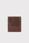 Zoozie Bags Cartera de Hombre Crazy Brown Piel Auténtica Elegante Sofisticada Color Marrón 9.5x2x10.5 cm
