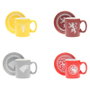 Sd Toys Europe S.L. Set de 4 Mini Tazas de Café Game of Thrones con Emblemas y Lemas