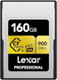 Lexar LCAGOLD160G-RNENG Tarjeta CFexpress Tipo A Gold Serie 160GB, 900MB/s Lectura, 800MB/s Escritura, VPG 400