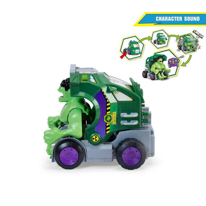 JADA TOYS Vehículo Radio Control Hulk Smash Los Vengadores Avengers Marvel Escala 1:24