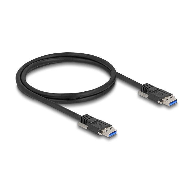DeLOCK Cable USB 3.2 Gen 1 Tipo-A a Tipo-A 1 m Negro DeLOCK Cable USB 3.2 Gen 1 Tipo-A a Tipo-A 1 m Negro