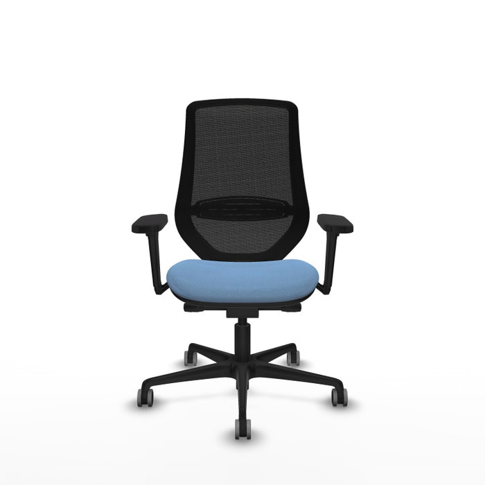 PIQUERAS Y CRESPO Silla de oficina Mardos Azul cielo y Negro PIQUERAS Y CRESPO Silla de oficina Mardos Azul cielo y Negro