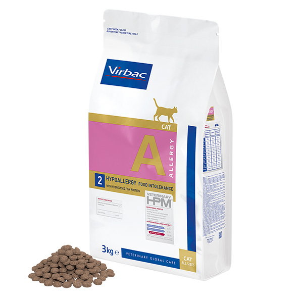 Virbac HPM Feline Allergy Hypoallergenic A2 3kg Virbac HPM Feline Allergy Hypoallergenic A2 3kg