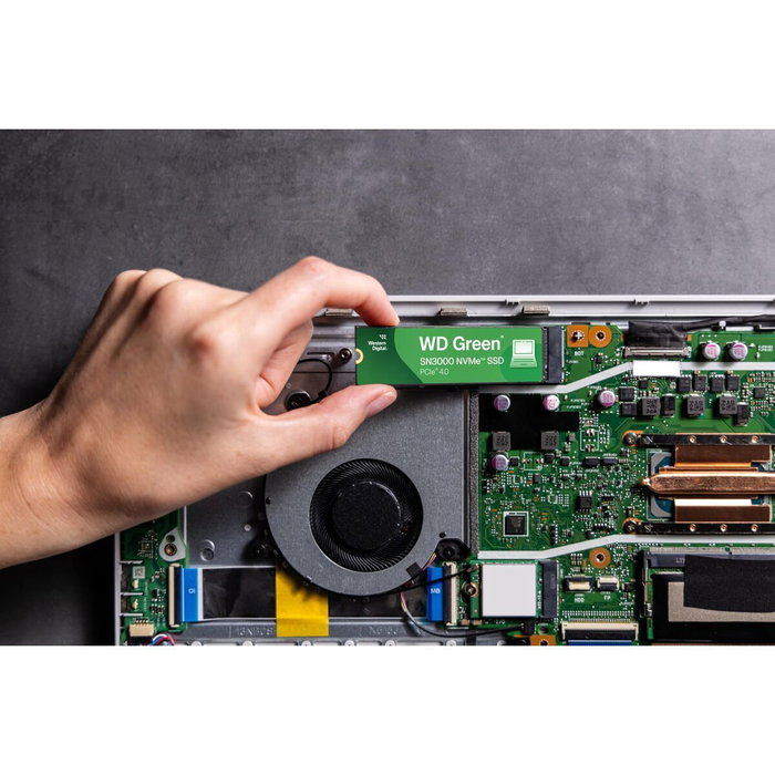 Western Digital WD Green SN3000 2 TB SSD M.2 2280 NVMe PCIe Gen4 Western Digital WD Green SN3000 2 TB SSD M.2 2280 NVMe PCIe Gen4