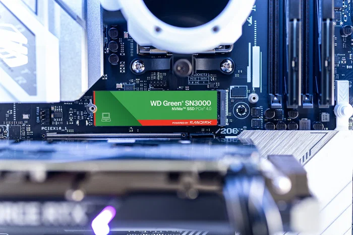 Western Digital Green SN3000 2 TB M.2 NVMe PCIe Gen4 SSD Western Digital Green SN3000 2 TB M.2 NVMe PCIe Gen4 SSD