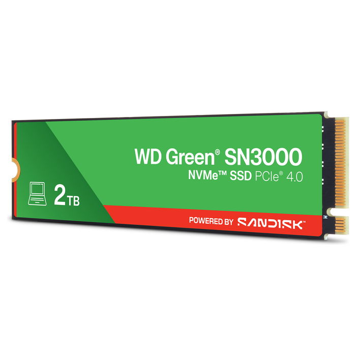 Western Digital SN3000 SSD M.2 2TB NVMe PCIe 4.0 x 4