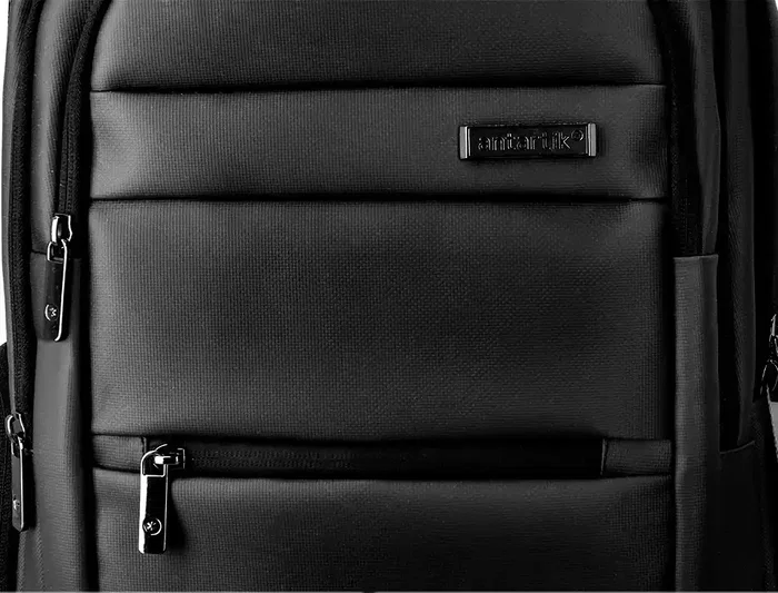 Antartik Mochila Volt 23L Negro Interior Rojo 450x180x330mm 5 Compartimentos