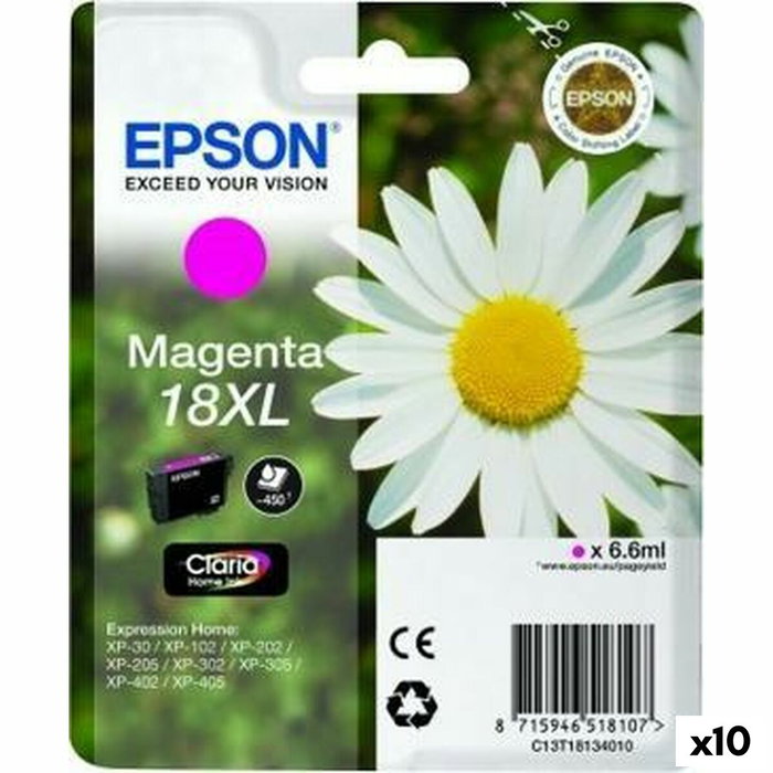 Epson Cartucho de Tinta T181340 XL Magenta de Alta Capacidad
