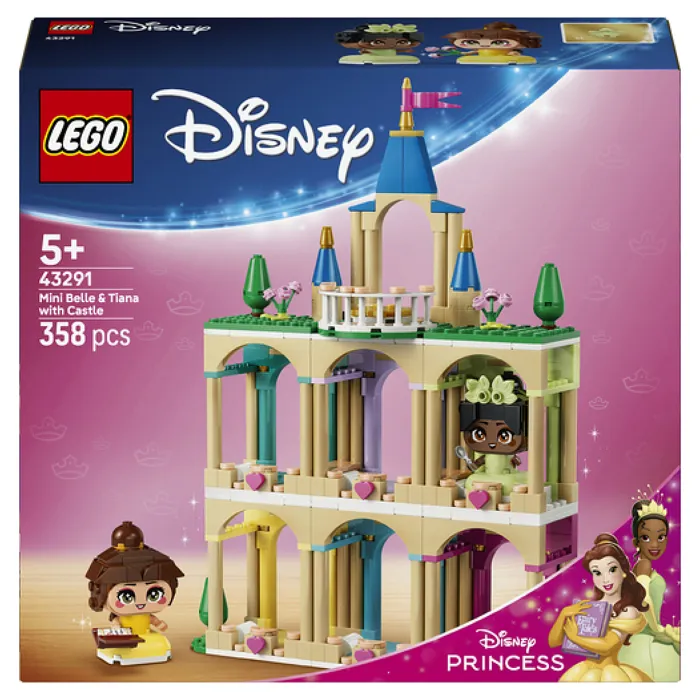 LEGO Disney Princess Mini Bella y Tiana con Castillo 43291