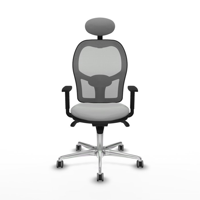 PIQUERAS Y CRESPO Silla de oficina Jorquera Gris con mecanismo Sincro PIQUERAS Y CRESPO Silla de oficina Jorquera Gris con mecanismo Sincro