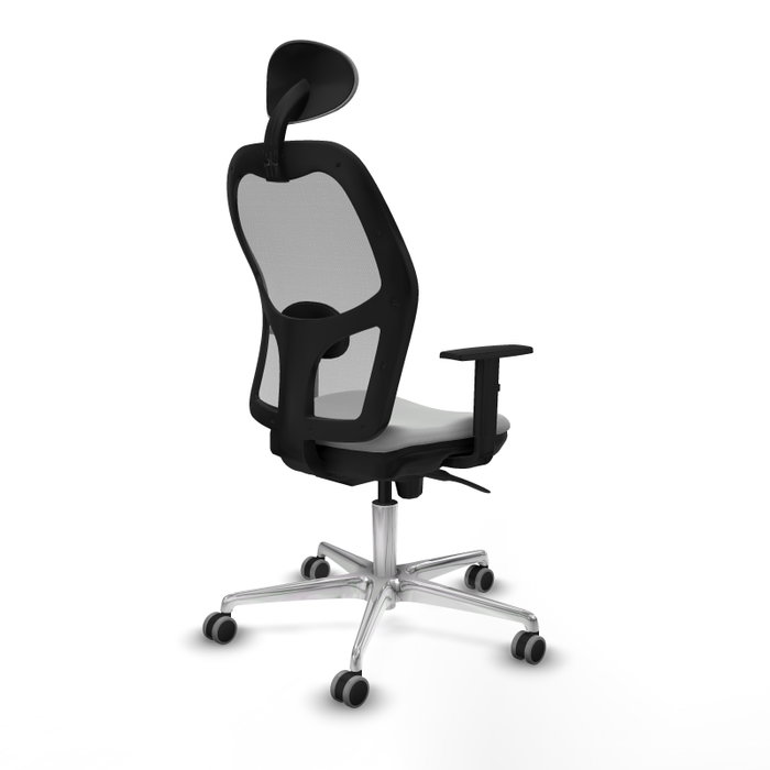 PIQUERAS Y CRESPO Silla de oficina Jorquera Gris con mecanismo Sincro PIQUERAS Y CRESPO Silla de oficina Jorquera Gris con mecanismo Sincro