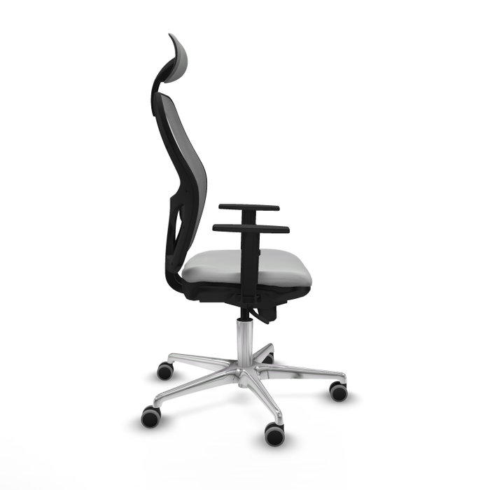 PIQUERAS Y CRESPO Silla de oficina Jorquera Gris con mecanismo Sincro PIQUERAS Y CRESPO Silla de oficina Jorquera Gris con mecanismo Sincro