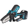 Makita Motosierra de Podar DUC101Z sin Batería, 18V, 10 cm, 8 m/s, Motor 320W, Depósito Aceite 0.055 L, 76 dB, Color Negro/Azul