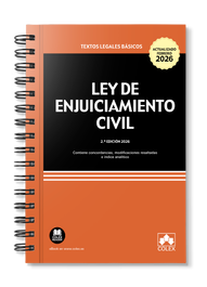 COLEX, Ley de Enjuiciamiento Civil - TEXTOS LEGALES BASICOS