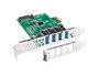 Lanberg PCE-US3-004 Tarjeta de extensión PCIe con 4 puertos USB 3.2 Gen 1