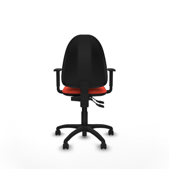 PIQUERAS Y CRESPO Silla de oficina Aýna Naranja oscuro con Brazos 1D PIQUERAS Y CRESPO Silla de oficina Aýna Naranja oscuro con Brazos 1D