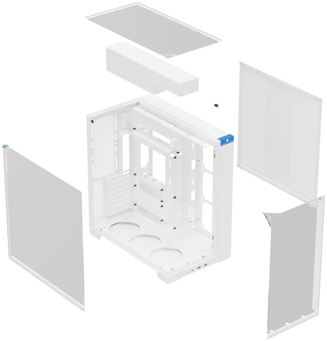 Thermalright A70 White Caja Torre Completa ATX SPCC/Vidrio Templado 7 Slots PCIe USB-C 420mm GPU Thermalright A70 White Caja Torre Completa ATX SPCC/Vidrio Templado 7 Slots PCIe USB-C 420mm GPU
