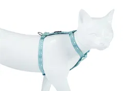 Freedog Arnés Gato Reflectante Azul 10 mm X 19-30 cm