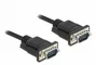 DeLOCK Cable de serie RS-232 D-Sub 9 macho a macho 3 m