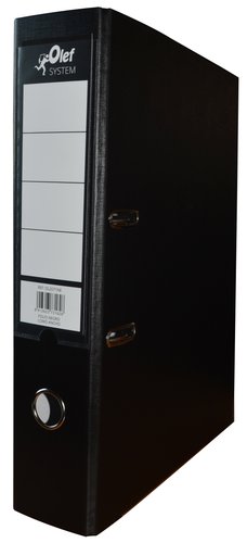Archivador Palanca Olef Plastif.Color A4 75Mm Negro Archivador Palanca Olef Plastif.Color A4 75Mm Negro