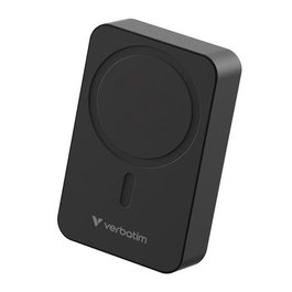 Verbatim Cargador Inalámbrico Power Bank 20000 mAh con Carga Inalámbrica y USB-C Negro