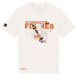 Genshin Impact Camiseta Yoimiya Frolicking Flames talla XXL
