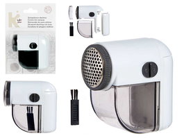 Arte Regal Quitapelusas Eléctrico Plástico Transparente Blanco 8x7.5x4 cm (Set de 36)