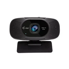 I-TEC SOLOMON 200 Webcam Full HD 1080p con Doble Micrófono y Obturador de Privacidad