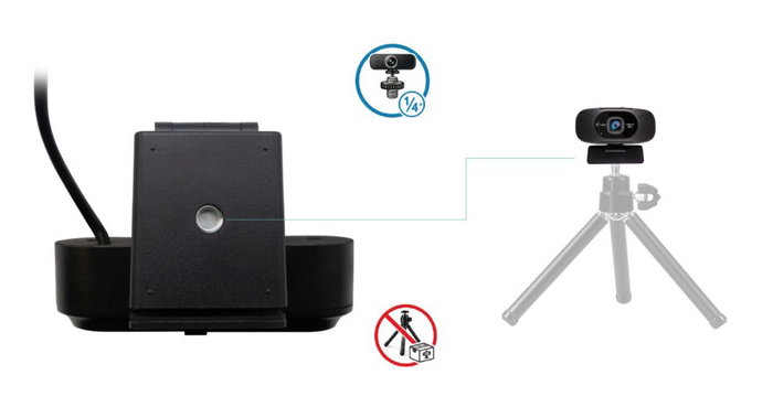 I-TEC SOLOMON 200 Webcam Business 1080p Negro