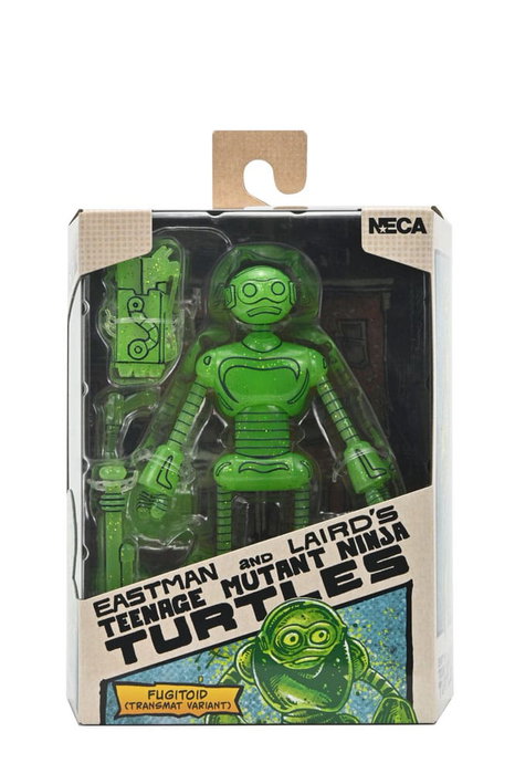Tortugas Ninja (Mirage Comics) Figura Transmat Fugitoid GID 18 cm