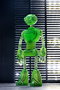Tortugas Ninja (Mirage Comics) Figura Transmat Fugitoid GID 18 cm
