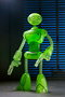 Tortugas Ninja (Mirage Comics) Figura Transmat Fugitoid GID 18 cm