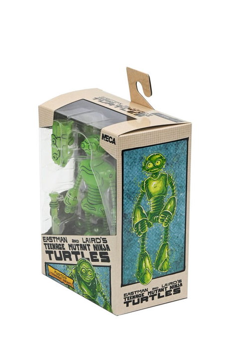 Tortugas Ninja (Mirage Comics) Figura Transmat Fugitoid GID 18 cm