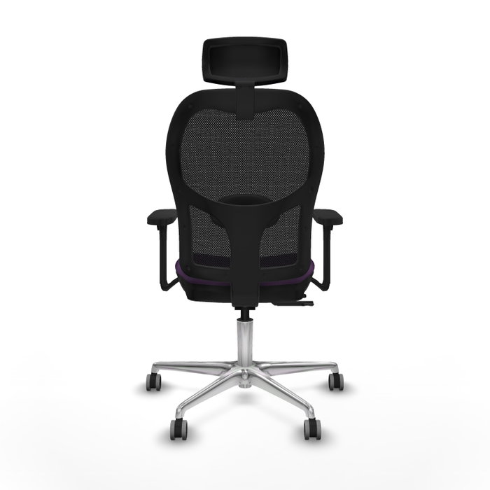 PIQUERAS Y CRESPO Silla de oficina Jorquera con mecanismo Sincro/Traslack Morado y Negro PIQUERAS Y CRESPO Silla de oficina Jorquera con mecanismo Sincro/Traslack Morado y Negro