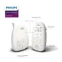 Philips Avent Monitor de Bebé SCD713/26 PHI8710103849049 Audio DECT Blanco Pantalla LCD Sensor Temperatura Luz Nocturna