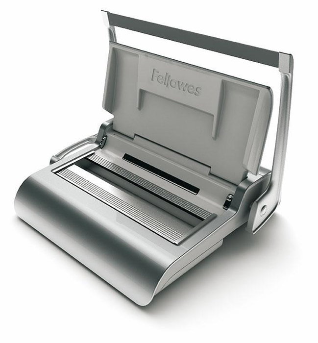 Fellowes Quasar Wire Encuadernadora de Canutillo Plata Fellowes Quasar Wire Encuadernadora de Canutillo Plata