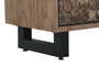 DKD Home Decor Armario Cocoshell 24 de Teca reciclada y Coco con 2 puertas, 80 x 40 x 200 cm