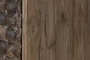 DKD Home Decor Armario Cocoshell 24 de Teca reciclada y Coco con 2 puertas, 80 x 40 x 200 cm