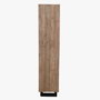 DKD Home Decor Armario Cocoshell 24 de Teca reciclada y Coco con 2 puertas, 80 x 40 x 200 cm