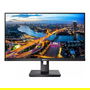 Philips 278B1/00 Monitor 27" 4K UHD (3840x2160) IPS 60Hz, USB-C Hub, Altavoces, Flicker-Free, Pivote Ajustable, Negro