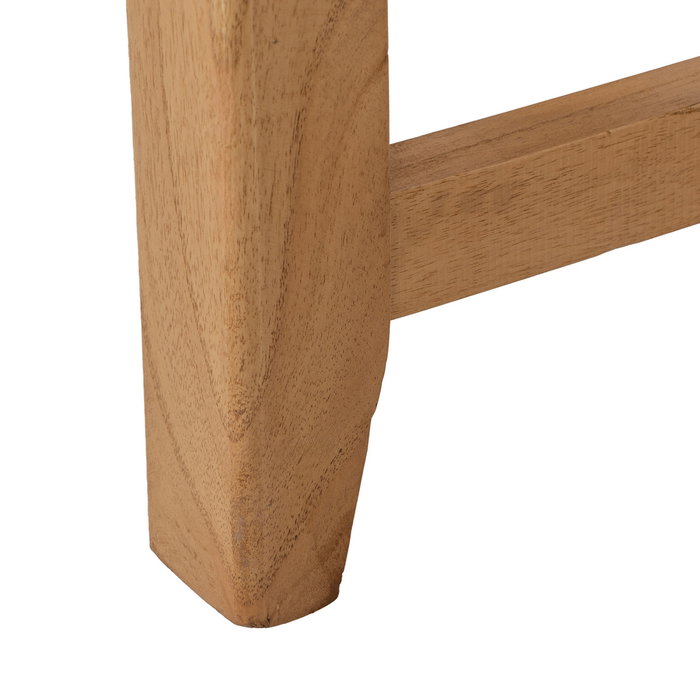 Mesa Centro Natural Madera Mindi Salón 80 X 80 X 50 cm