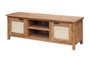DKD Home Decor Mueble TV Balines Marron Beige 140 x 45 x 50 cm